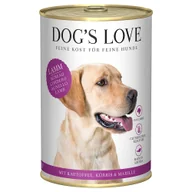 Mokra karma dla psów - Dog's Love Adult 6 x 400 g - Jagnięcina - miniaturka - grafika 1