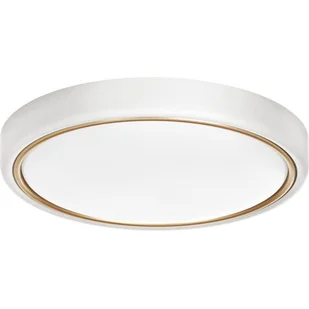 ActiveJet Plafon LED AJE-VERDI W/G White/Gold 23W - Lampy sufitowe - miniaturka - grafika 1