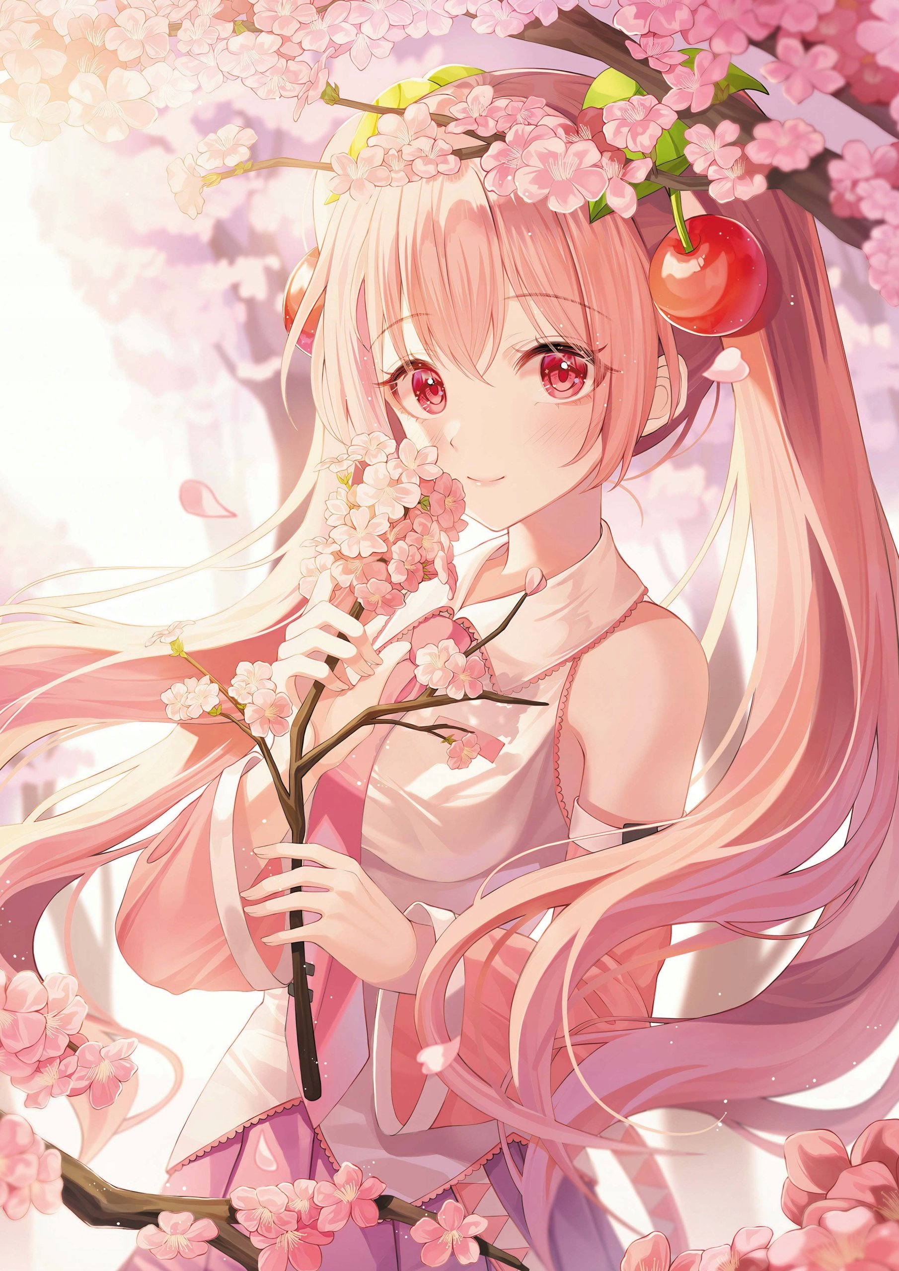 Plakat A1 Vocaloid Hatsune Miku Sakura Design