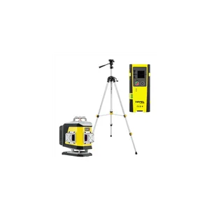 ZESTAW Laser krzyżowy Nivel System CL4R czerwony + statyw SJJM1EX + czujnik CLS4 Nivel System - Poziomice laserowe - miniaturka - grafika 1