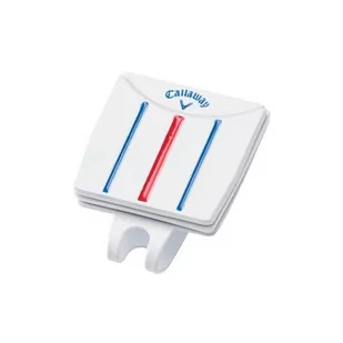 Triple Track Callaway klips z markerem, biały, dobry prezent - Golf - miniaturka - grafika 1