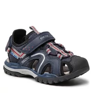 Sandały damskie - Geox Sandały J Borealis B. B J250RB 014ME C0735 S Navy/Red - miniaturka - grafika 1