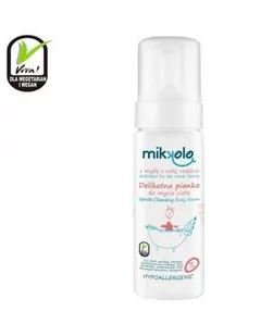 NOVA KOSMETYKI Nova Kosmetyki Delikatna pianka do mycia ciała dla dzieci MIKKOLO 150ml 1234586570 - Kosmetyki kąpielowe dla dzieci - miniaturka - grafika 1