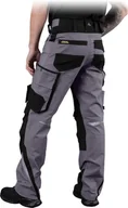 Odzież robocza - Spodnie ochronne do pasa szaro-czarny roz.56 - miniaturka - grafika 1