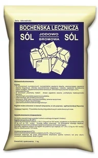 SALCO Sól lecznicza Bocheńska jodowo-bromowa 1kg 3275202 - Stawy, mięśnie, kości - miniaturka - grafika 1