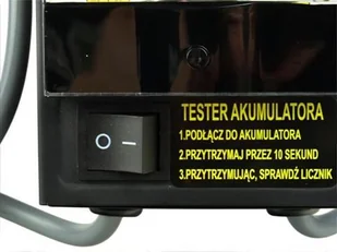 GEKO Tester Miernik Ładowania Akumulatorów ANALOGOWY 6-12V G80028 - Multimetry - miniaturka - grafika 4
