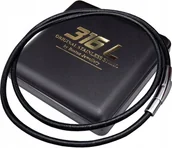 Naszyjniki - GRUBY RZEMIEŃ RZEMYK NA SZYJĘ PRAWDZIWA SKÓRA 55CM - miniaturka - grafika 1