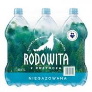 Woda - Rodowita z Roztocza Woda mineralna niegazowana Zgrzewka 6 x 1000 ml - miniaturka - grafika 1