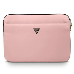 Guess Etui Nylon Sleeve do MacBook Air/ Pro 13'' różowe GUCS13NTMLLP - Etui do tabletów - miniaturka - grafika 5