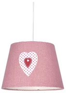 Lampy sufitowe - Candellux Lampa wisząca Sweet Zwis Różowy - miniaturka - grafika 1