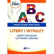 Pedagogika i dydaktyka - Wydawnictwo Szkolne PWN Pewny start Nowe cztery pory roku Litery i wyrazy - Izabela Jaźwińska, Magdalena Kosecka - miniaturka - grafika 1