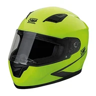 Kaski motocyklowe - Omp Circuit Evo kask fluo żółty rozmiar XL - miniaturka - grafika 1