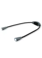 Latarki - Podwójna lampka LED na szyję Carson Dual NeckLight - grey - miniaturka - grafika 1