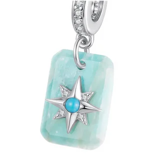 Charms do Pandora - CHARMS AMAZONIT - Charmsy Charms do Pandora - CHARMS AMAZONIT - Charmsy - miniaturka - grafika 1