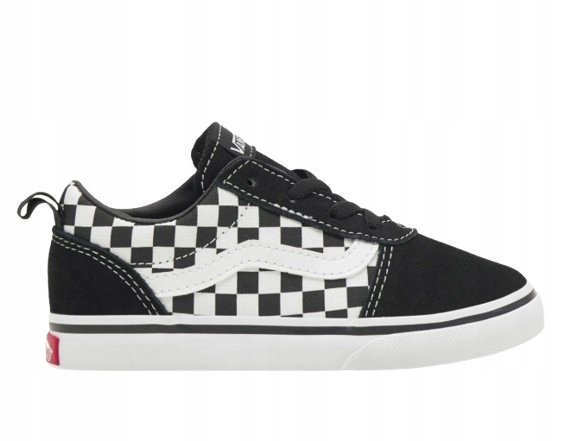 VANS TRAMPKI DZIECIĘCE CZARNE ZE SKÓRĄ 24 1J_A