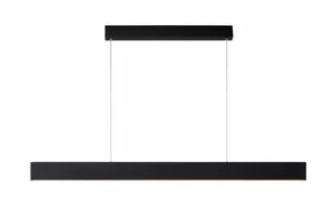 Lucide Marius 45402/30/30 lampa wisząca zwis 1x40W E27 czarna - Lampy sufitowe - miniaturka - grafika 2