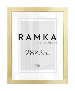 Ramka na zdjęcia 28x35 cm Złota - Ramki na zdjęcia - miniaturka - grafika 1