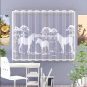 Firany - Firanka żakardowa gotowa Zebry 220 x 150 [cm] - miniaturka - grafika 1