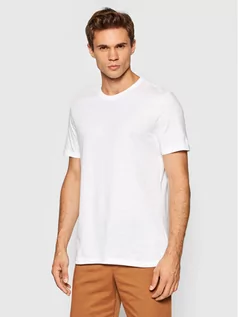 Koszulki męskie - Benetton United Colors Of T-Shirt 3U53J1F15 Biały Regular Fit - grafika 1