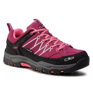 CMP Kids Rigel Low Trekking Shoes Wp 3Q13244J  Berry/Pink Fluo 05HF - Buty trekkingowe dziecięce - miniaturka - grafika 1