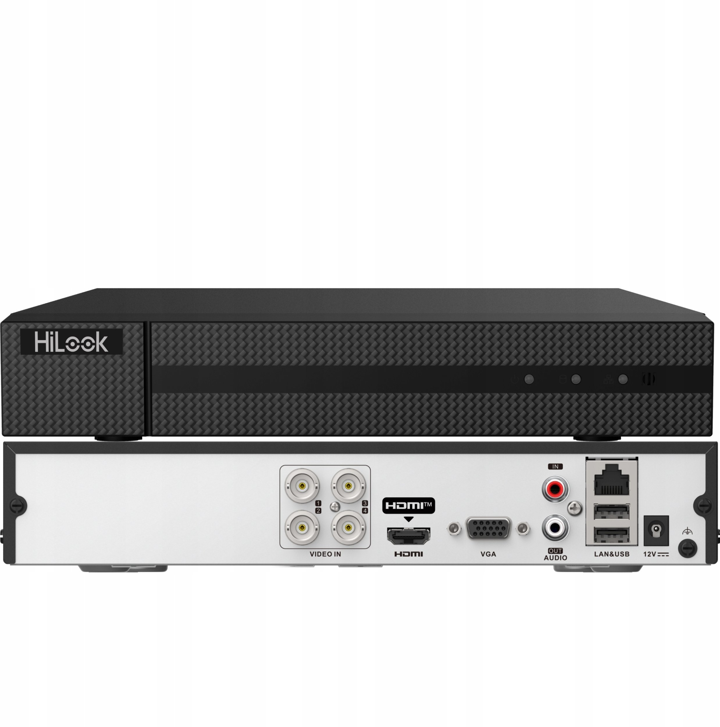 HiLook 5w1 Hilook 4-kanałowy 4MP DVR-204G-M1/T