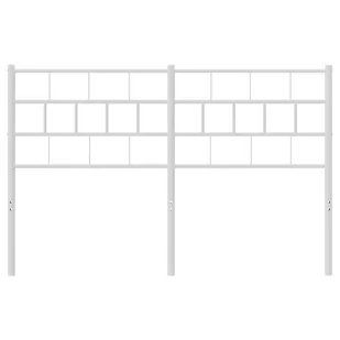 Metalowe wezgłowie, białe, 140 cm Lumarko! - Inne meble do sypialni - miniaturka - grafika 4