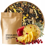 Herbata - Herbata czerwona Pu-erh Owocowa Z Kwiatami 500g ananas róża jaśmin - miniaturka - grafika 1