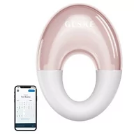 Masażery - Masażer do oczu GESKE Cool & Warm 7w1 Biało - różowy - miniaturka - grafika 1