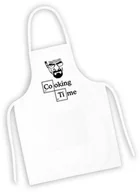 Gadżety dla niej i dla niego - Fartuszek do kuchni i na grilla The Breaking Bad Heisenberg, Cooking Time - miniaturka - grafika 1