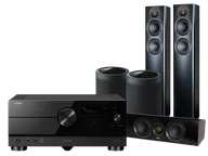 Kino domowe - Yamaha RX-A4A (czarny) + Carina FS247 (czarny) + CC 241 (czarny) + MusicCast 20 (czarny) - miniaturka - grafika 1