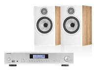 Zestawy stereo - Rotel A14 MKII (srebrny) + 606 S3 (dąb) - miniaturka - grafika 1
