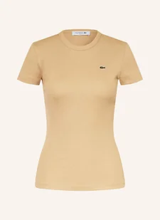 Lacoste T-Shirt beige - LACOSTE - Koszulki i topy damskie - miniaturka - grafika 1