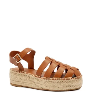 Tommy Hilfiger Skórzane sandały - Sandały damskie - miniaturka - grafika 1