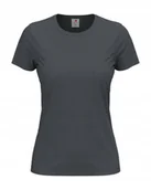 Koszulki i topy damskie - Koszulka damska T-shirt damski Classic-T ST2600 Slate Grey DUŻY ROZMIAR 3XL - miniaturka - grafika 1