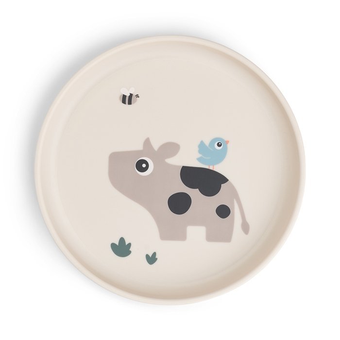 Done by Deer Talerzyk dla Dziecka Foodie Tiny Farm Sand