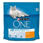 Sucha karma dla kotów - PURINA ONE Sterilized Cat Chicken, Pszenica - 1,5 kg - miniaturka - grafika 1