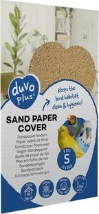 Duvo+ Duvo+ Arkusz Papieru Ściernego dla ptaków rozmiar S 8 szt. 21x35cm - Akcesoria dla ptaków - miniaturka - grafika 1