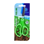 Nożyczki dla dzieci - Nożyczki ergonomiczne Astrakids Pixel One 13 cm. - ASTRA art-pap - miniaturka - grafika 1