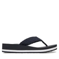 Klapki i japonki damskie - Japonki Tommy Hilfiger FW0FW08737 Granatowy - miniaturka - grafika 1