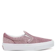 Buty dla dziewczynek - Tenisówki Vans Classic Slip-On VN000CYTFSL1 Różowy - miniaturka - grafika 1