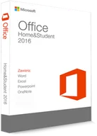 Programy biurowe - Microsoft Office 2016 Home & Student 32/64 Bit - klucz produktu (Key) - miniaturka - grafika 1