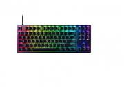 Klawiatury - Razer Huntsman V2 Optical Clicky Purple Switch Russian Layout czarna RZ03-03941400-R3R1 - miniaturka - grafika 1