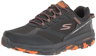 Skechers Męskie buty trekkingowe GOrun Altitude-Trail Running Walking Buty sportowe z chłodzoną powietrzem pianką, szare/pomarańczowe, 43 EU, Szary pomarańczowy - Buty trekkingowe męskie - miniaturka - grafika 1