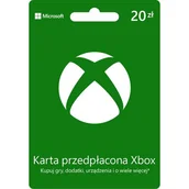 Kody i doładowania cyfrowe - Microsoft Kod podarunkowy Xbox 20 PLN - miniaturka - grafika 1