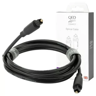 QED QE8177 Connect Optical Cable - Kabel optyczny Toslink - 3m 3m ✦ SALON ✦ ZAPYTAJ O RABAT ✦ RATY 30x0% - Kable - miniaturka - grafika 1