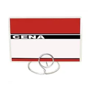 Cenówki - Cenówki Laminowane 60X95 - Czerwone 50 Szt. - miniaturka - grafika 1