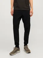 Spodnie sportowe męskie - Jack & Jones Spodnie dresowe "Will" w kolorze czarnym - miniaturka - grafika 1