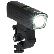 Lampki rowerowe - lampa rowerowa przednia, latarka LED XLM2 15W, lampka 1300lm czarna VA0046 VAYOX - miniaturka - grafika 1