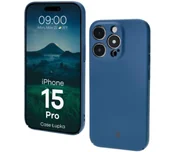 Etui i futerały do telefonów - Bizon Łupka do iPhone 15 Pro Niebieski - miniaturka - grafika 1