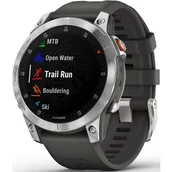 Monitory aktywności - Garmin Epix 2 stal nierdzewna z szarym paskiem 010-02582-01 - miniaturka - grafika 1